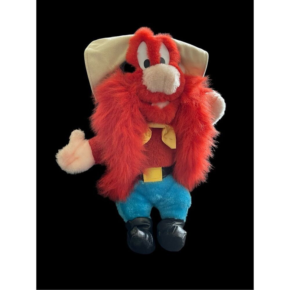 Vintage 1995 Ace Novelty Yosemite Sam Looney Tunes Stuffed Plush Toy 16"